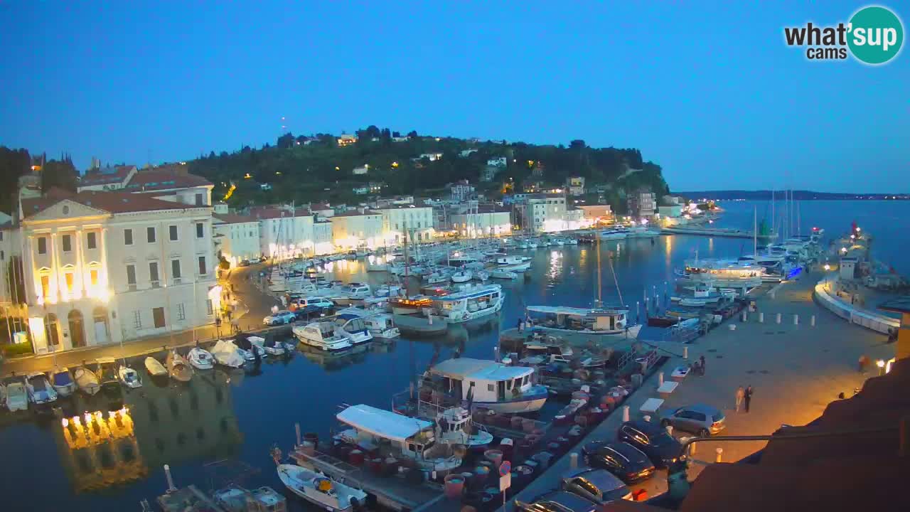 Cámara web en vivo desde Piran “Mandrač” – Increíble vista en vivo desde Villa Piranesi