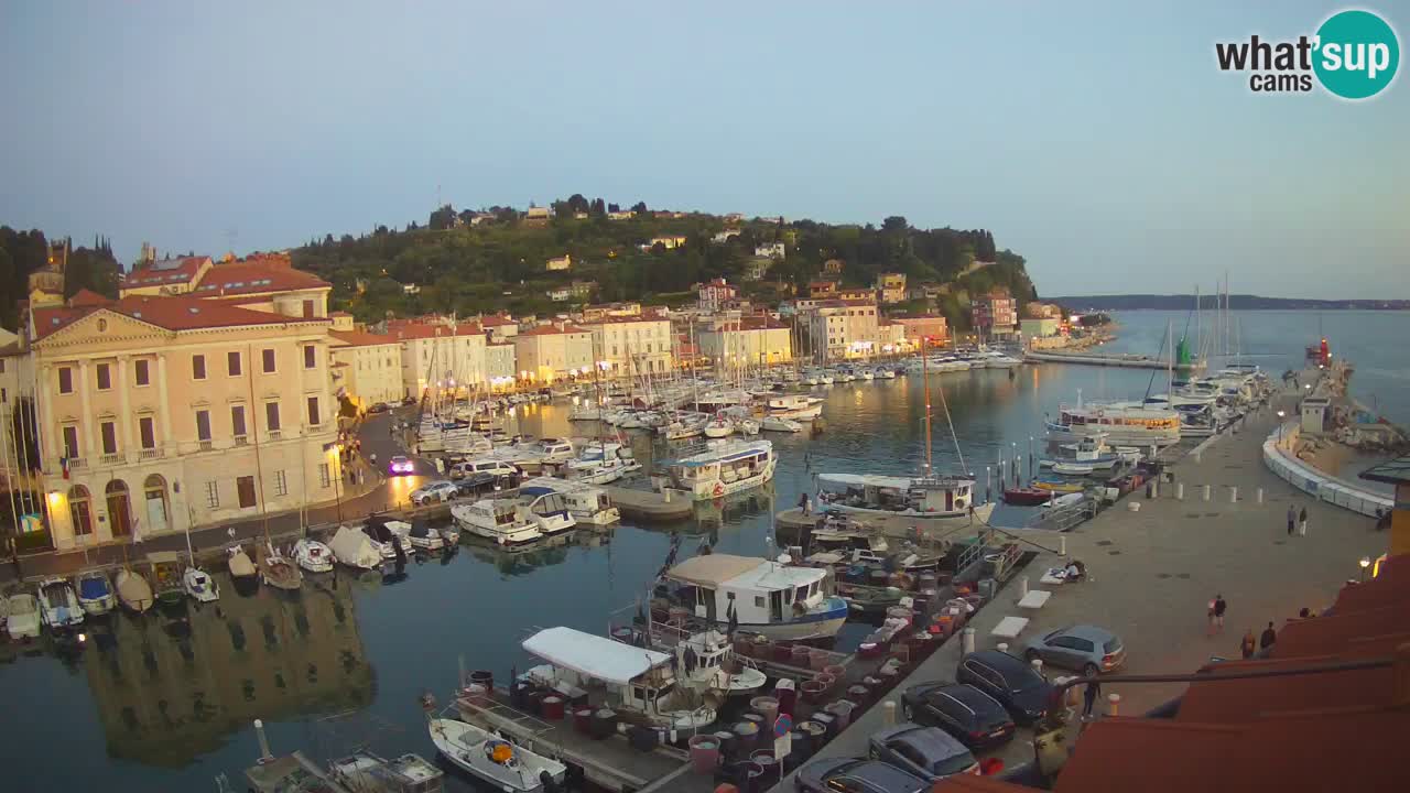 Cámara web en vivo desde Piran “Mandrač” – Increíble vista en vivo desde Villa Piranesi