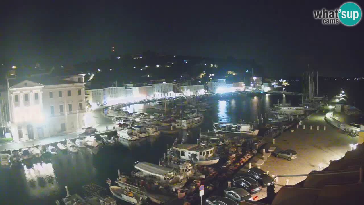 Cámara web en vivo desde Piran “Mandrač” – Increíble vista en vivo desde Villa Piranesi