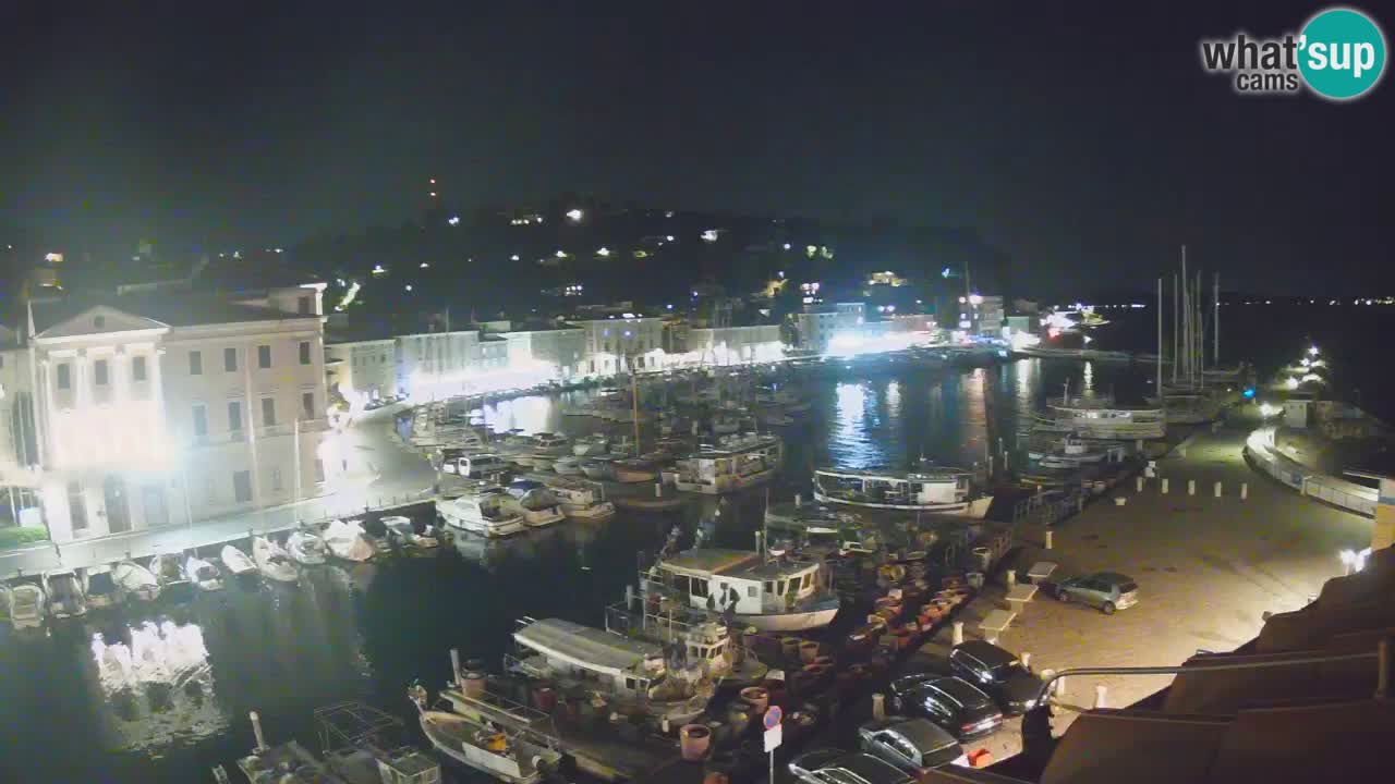 Cámara web en vivo desde Piran “Mandrač” – Increíble vista en vivo desde Villa Piranesi