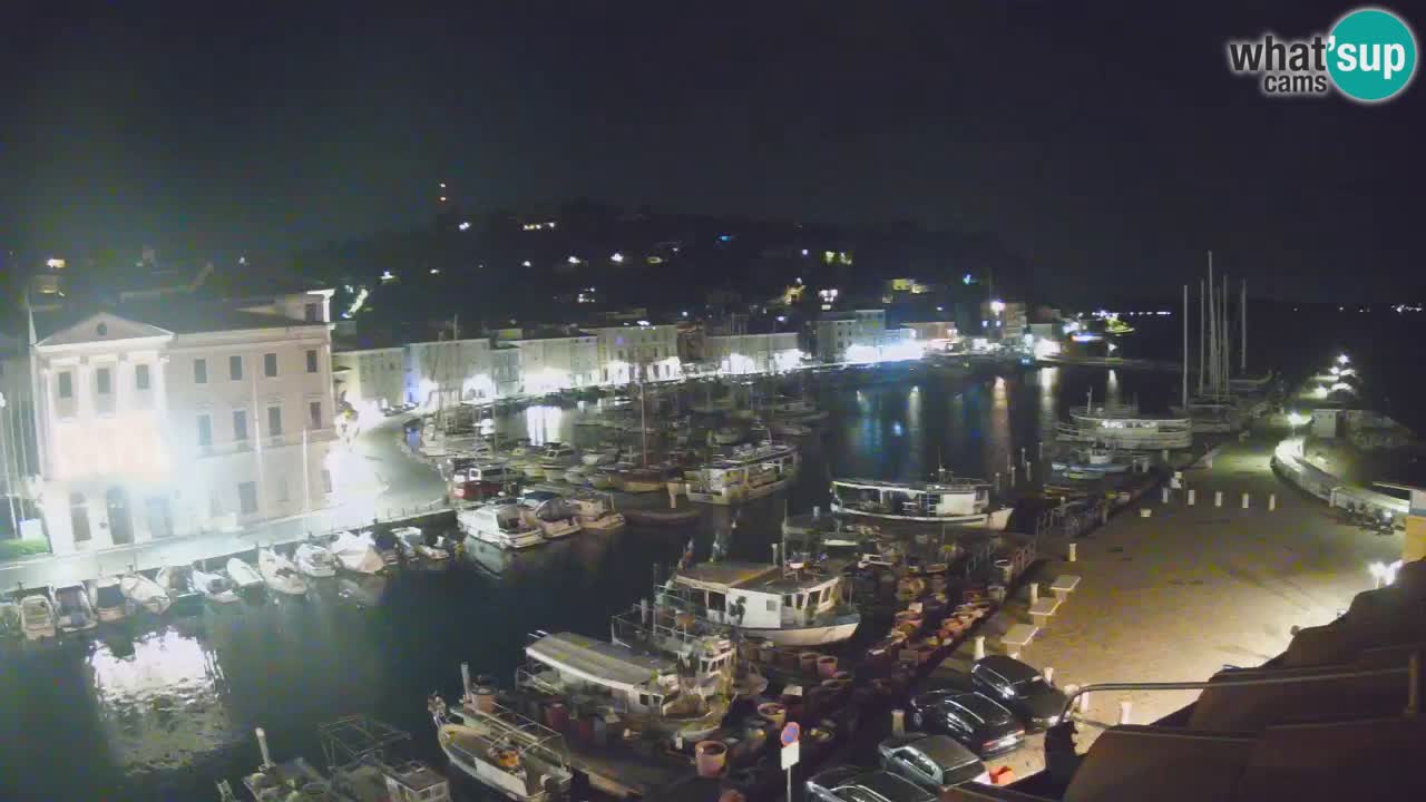 Live-Webcam aus Piran “Mandrač” – Erstaunliche Live-Ansicht von Villa Piranesi
