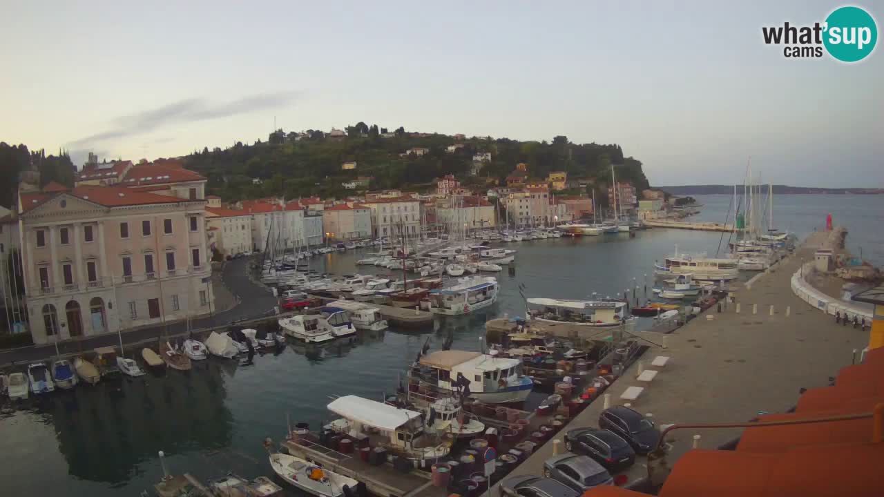 Web kamera uživo iz Pirana “Mandrač” – Nevjerojatan pogled uživo iz Ville Piranesi