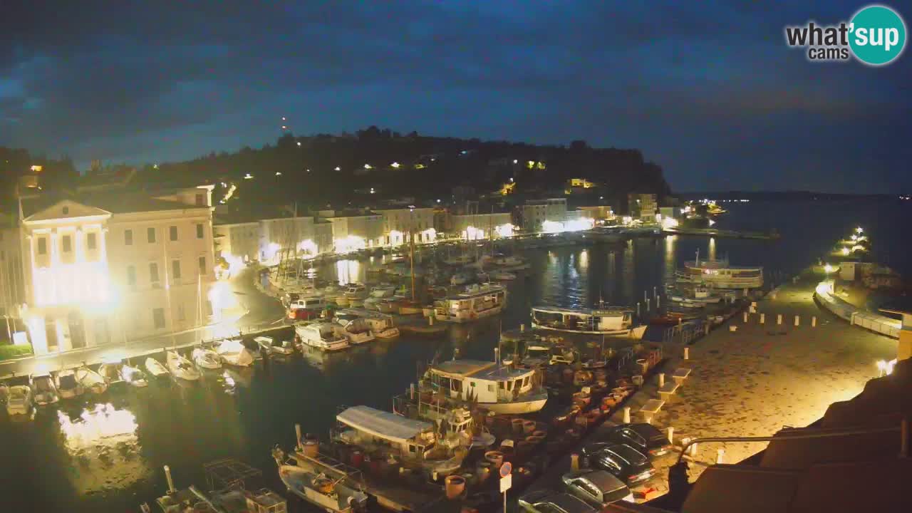 Live webcam from Piran “Mandrač” – Amazing live view from Villa Piranesi