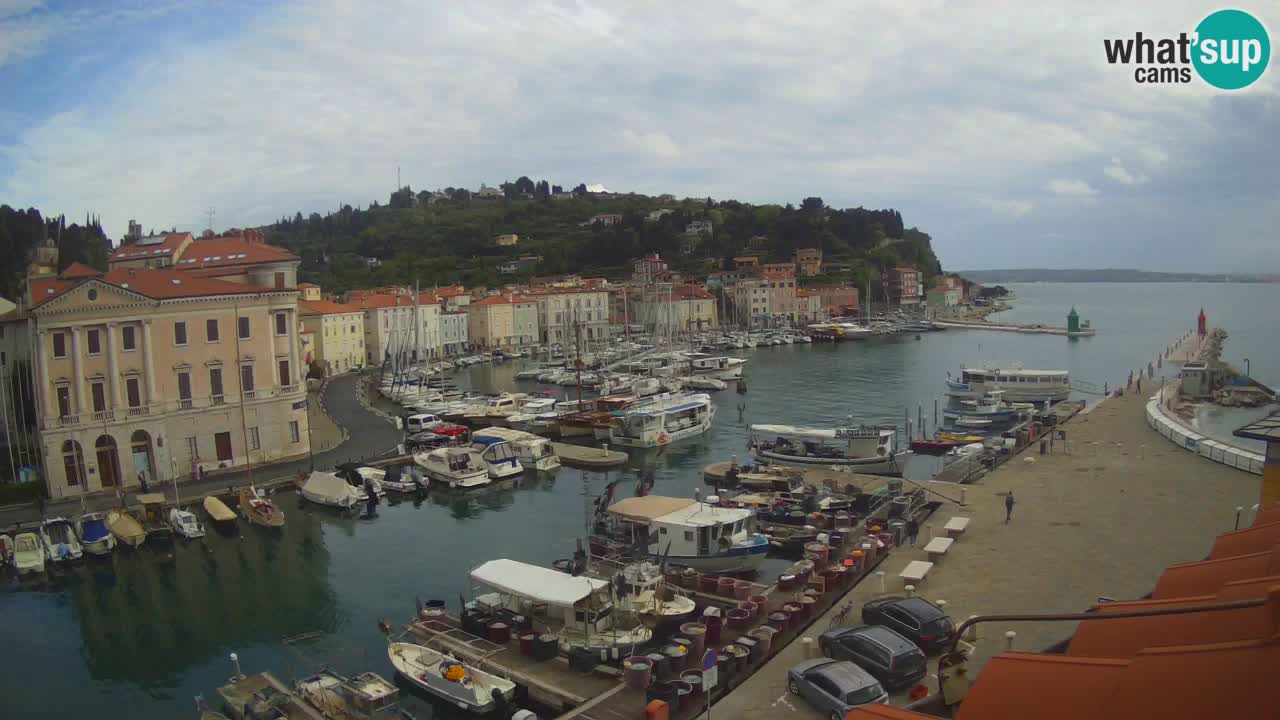 Cámara web en vivo desde Piran “Mandrač” – Increíble vista en vivo desde Villa Piranesi