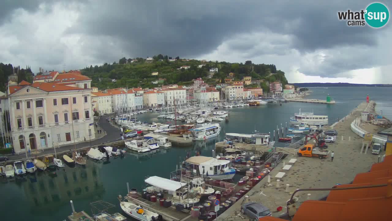 Web kamera uživo iz Pirana “Mandrač” – Nevjerojatan pogled uživo iz Ville Piranesi