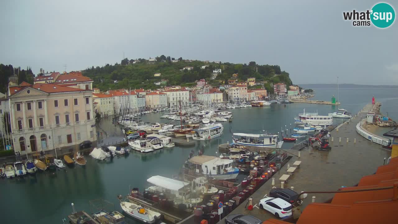 Cámara web en vivo desde Piran “Mandrač” – Increíble vista en vivo desde Villa Piranesi