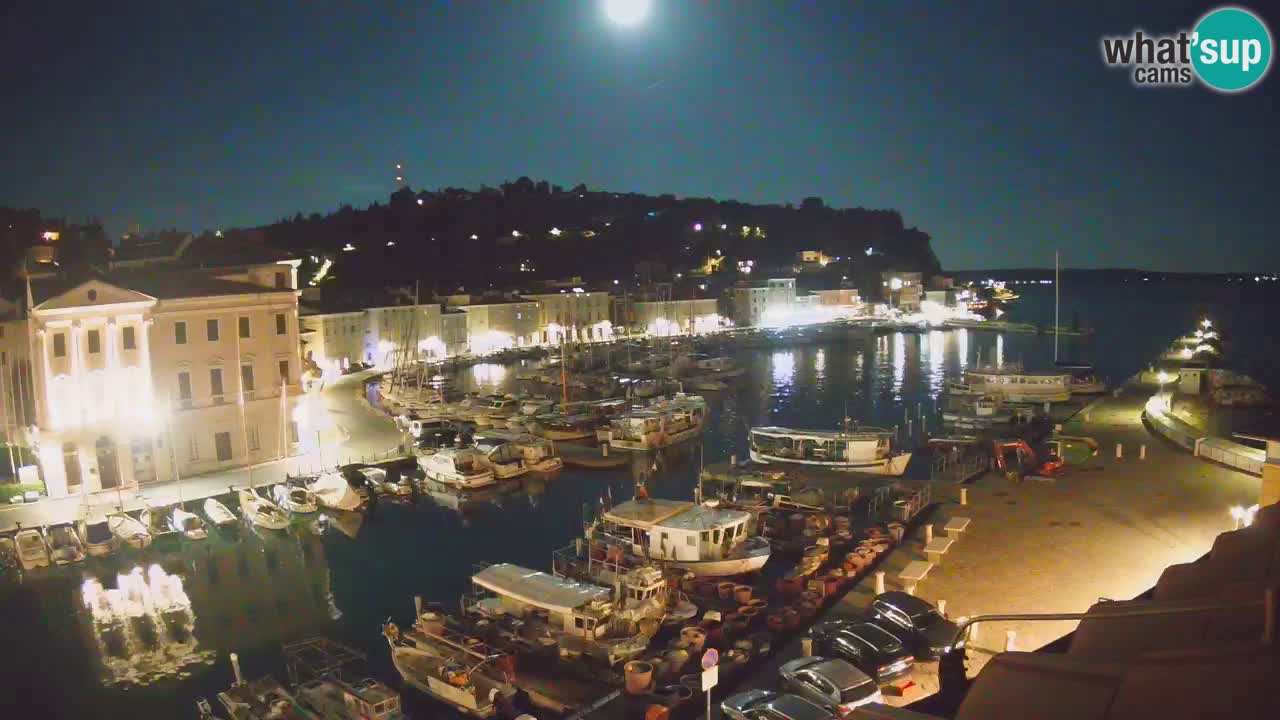 Cámara web en vivo desde Piran “Mandrač” – Increíble vista en vivo desde Villa Piranesi