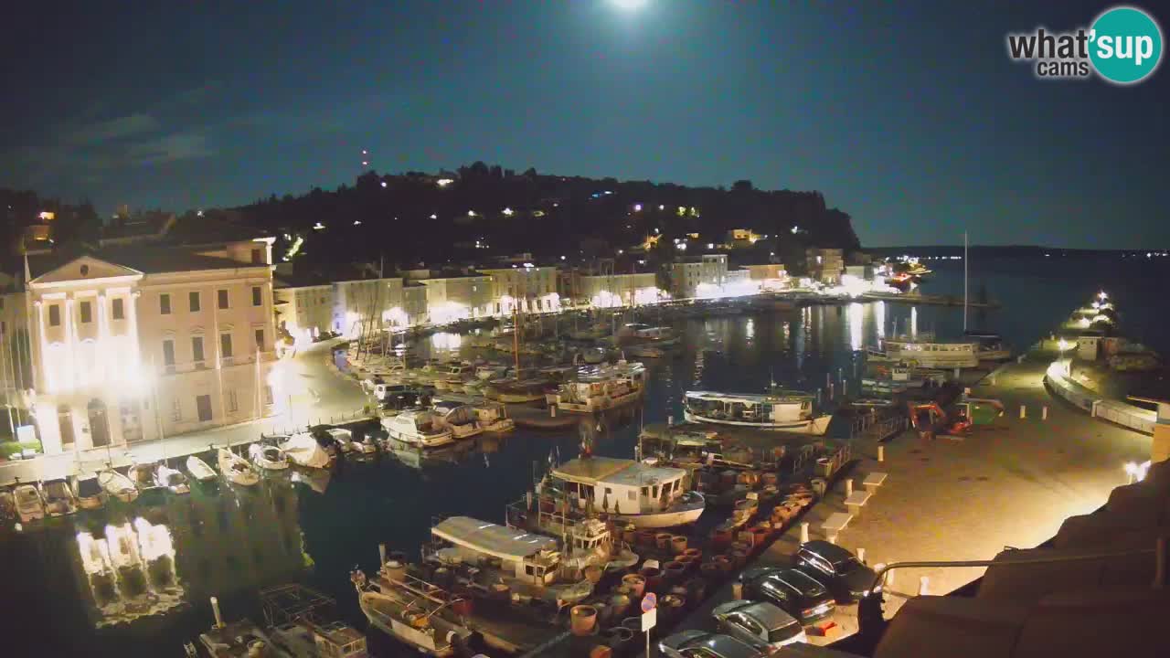 Cámara web en vivo desde Piran “Mandrač” – Increíble vista en vivo desde Villa Piranesi