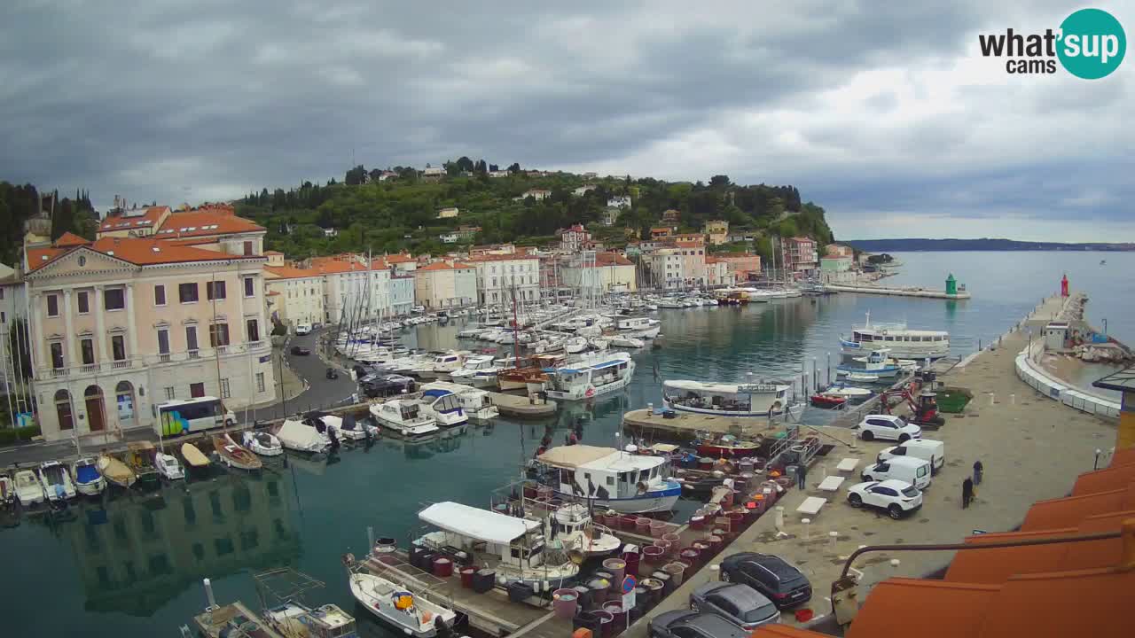 Cámara web en vivo desde Piran “Mandrač” – Increíble vista en vivo desde Villa Piranesi