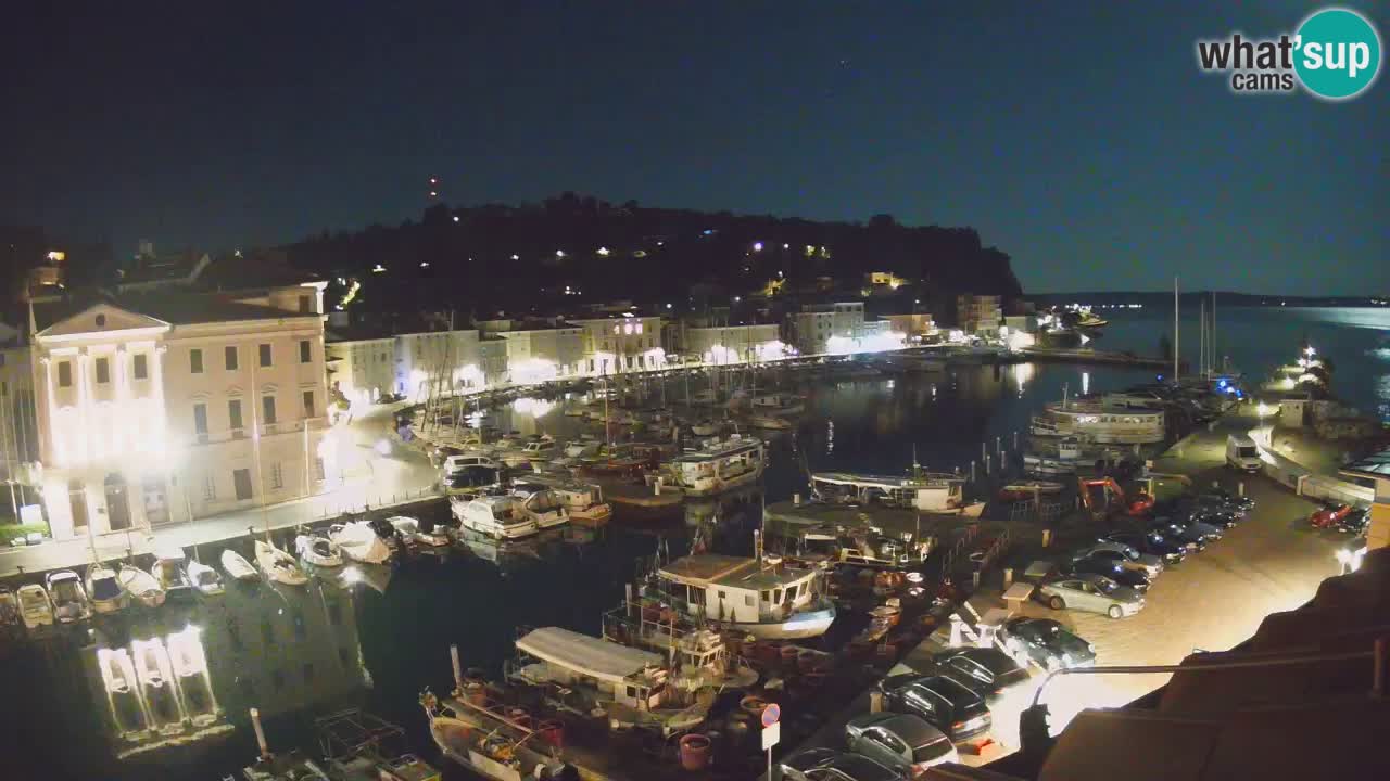 Live webcam from Piran “Mandrač” – Amazing live view from Villa Piranesi