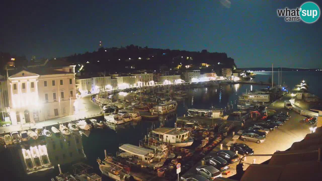 Live webcam from Piran “Mandrač” – Amazing live view from Villa Piranesi