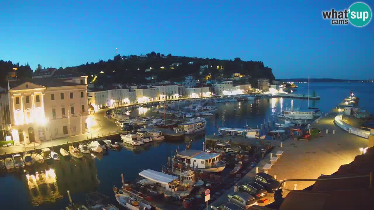 Cámara web en vivo desde Piran “Mandrač” – Increíble vista en vivo desde Villa Piranesi