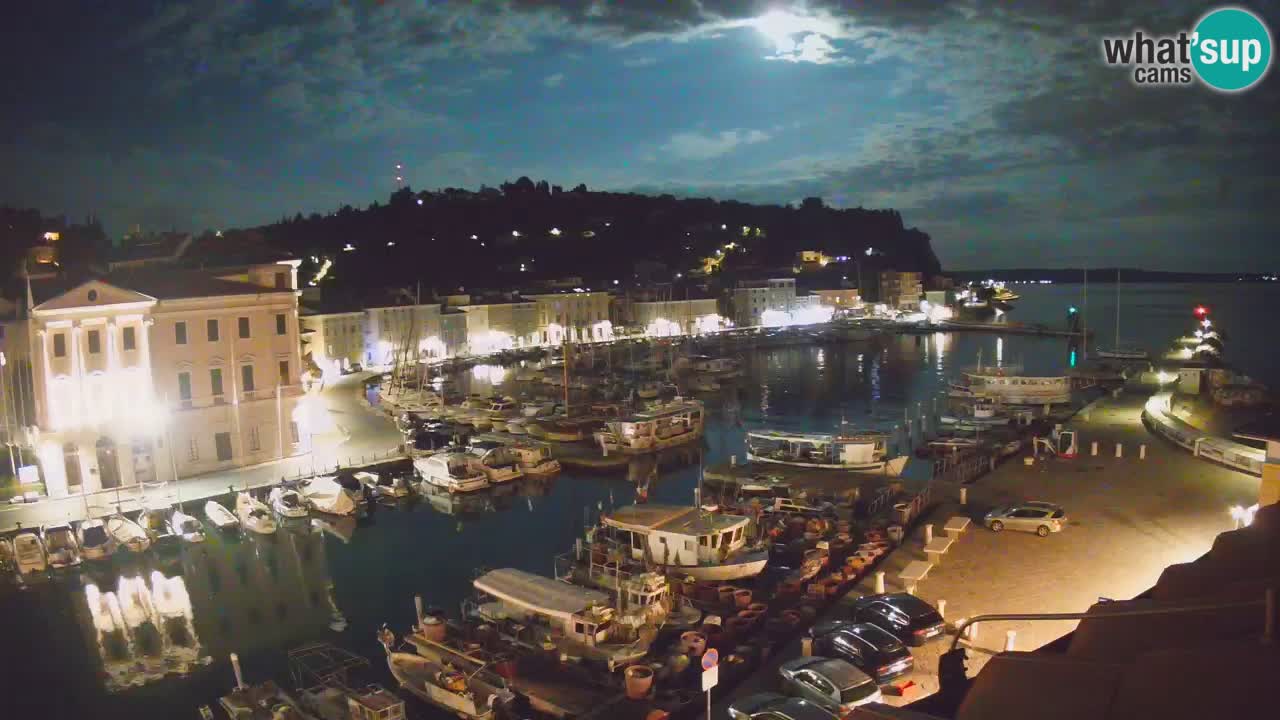 Cámara web en vivo desde Piran “Mandrač” – Increíble vista en vivo desde Villa Piranesi