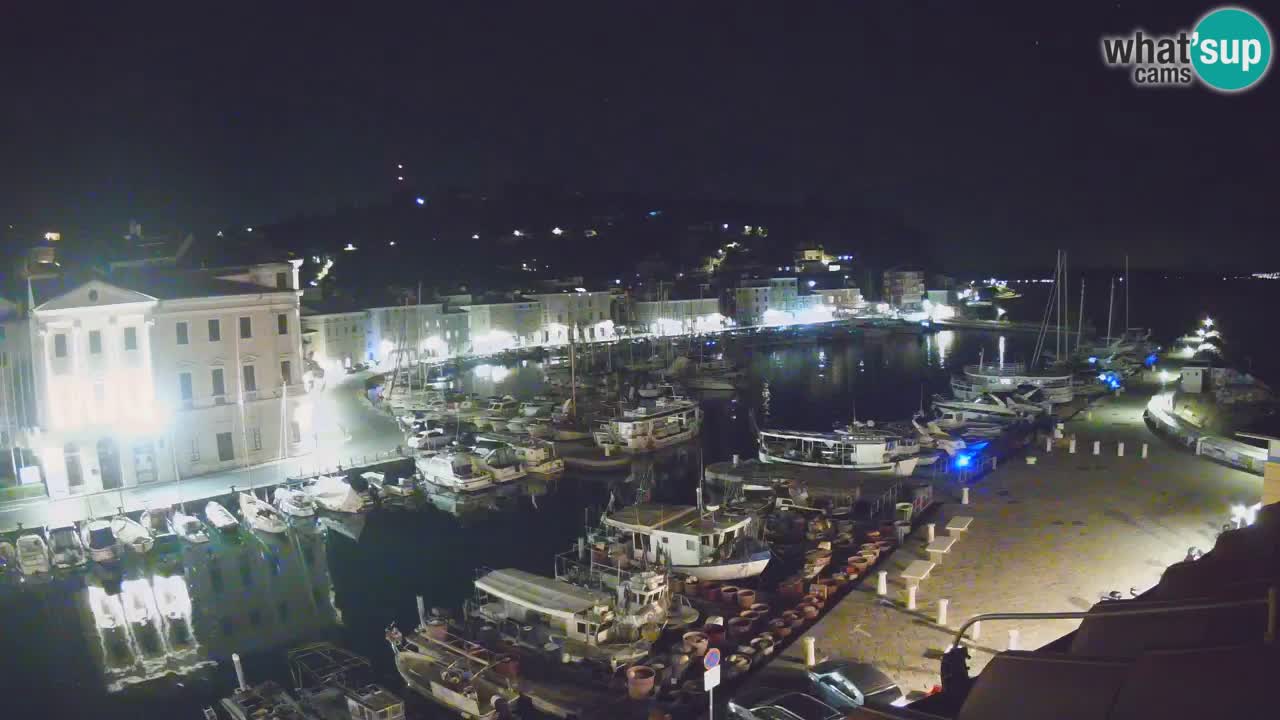 Live-Webcam aus Piran “Mandrač” – Erstaunliche Live-Ansicht von Villa Piranesi