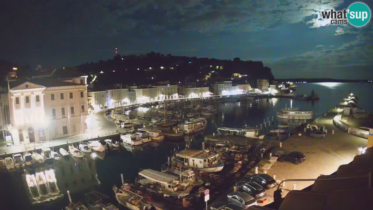 Cámara web en vivo desde Piran “Mandrač” – Increíble vista en vivo desde Villa Piranesi