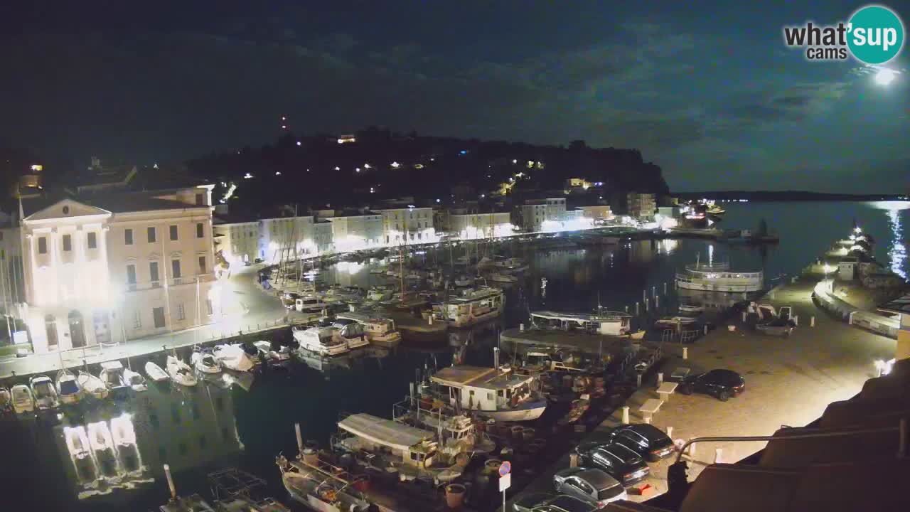 Live webcam from Piran “Mandrač” – Amazing live view from Villa Piranesi