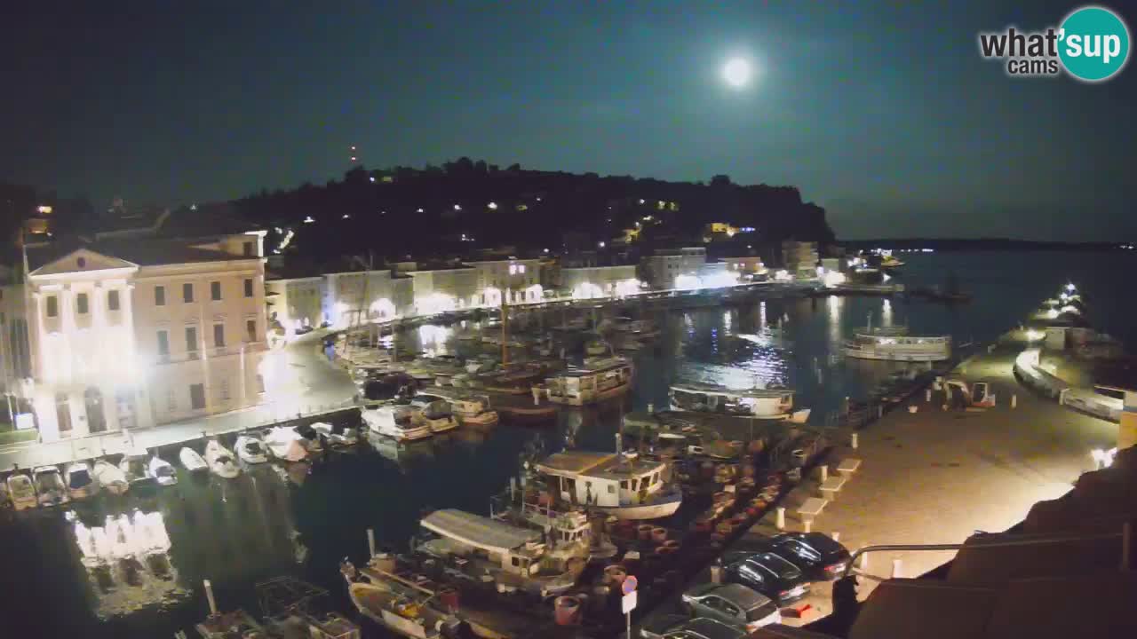Live webcam from Piran “Mandrač” – Amazing live view from Villa Piranesi