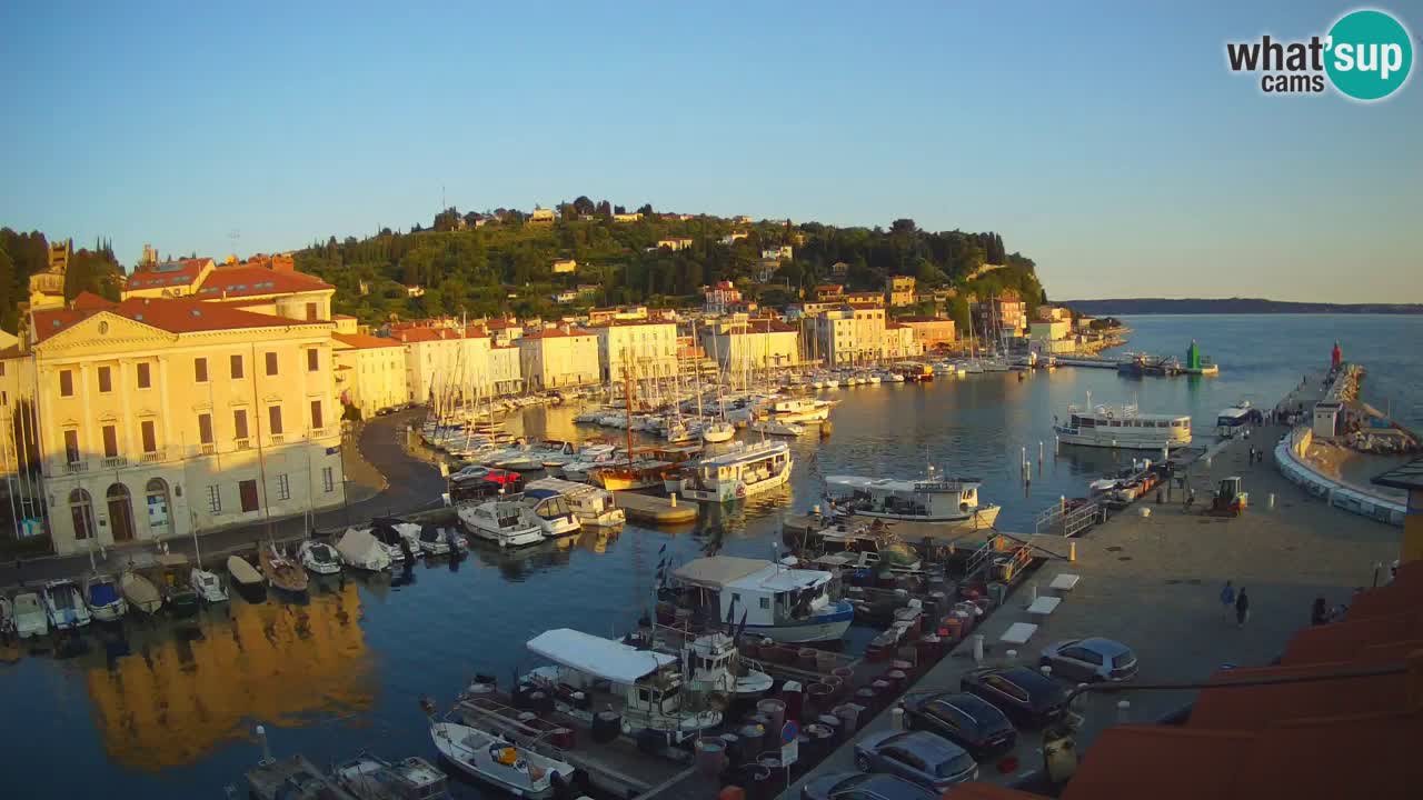 Cámara web en vivo desde Piran “Mandrač” – Increíble vista en vivo desde Villa Piranesi