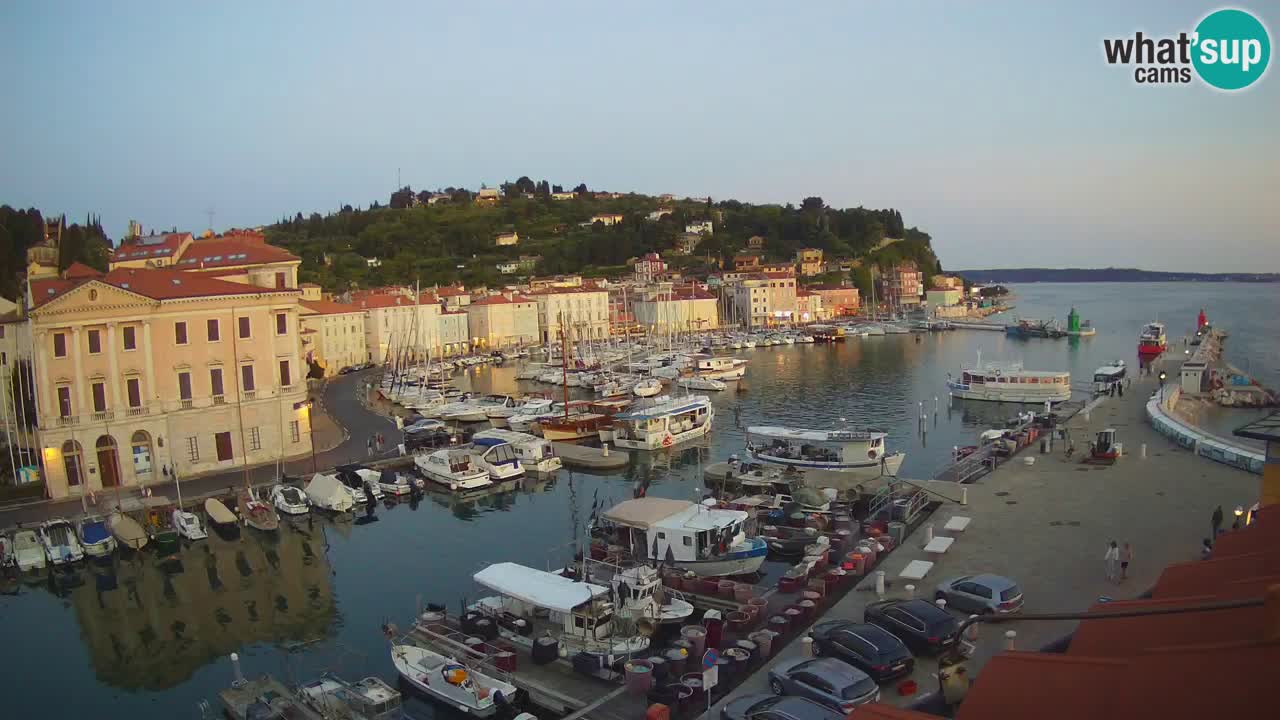 Live webcam from Piran “Mandrač” – Amazing live view from Villa Piranesi