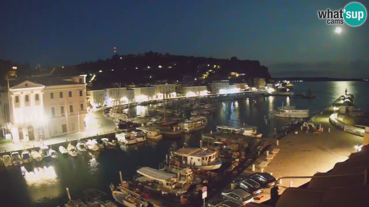 Cámara web en vivo desde Piran “Mandrač” – Increíble vista en vivo desde Villa Piranesi
