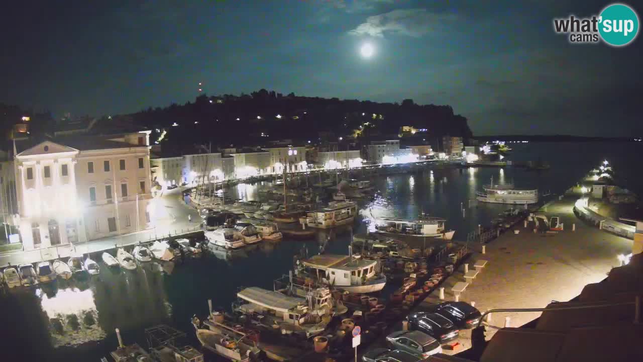 Live webcam from Piran “Mandrač” – Amazing live view from Villa Piranesi