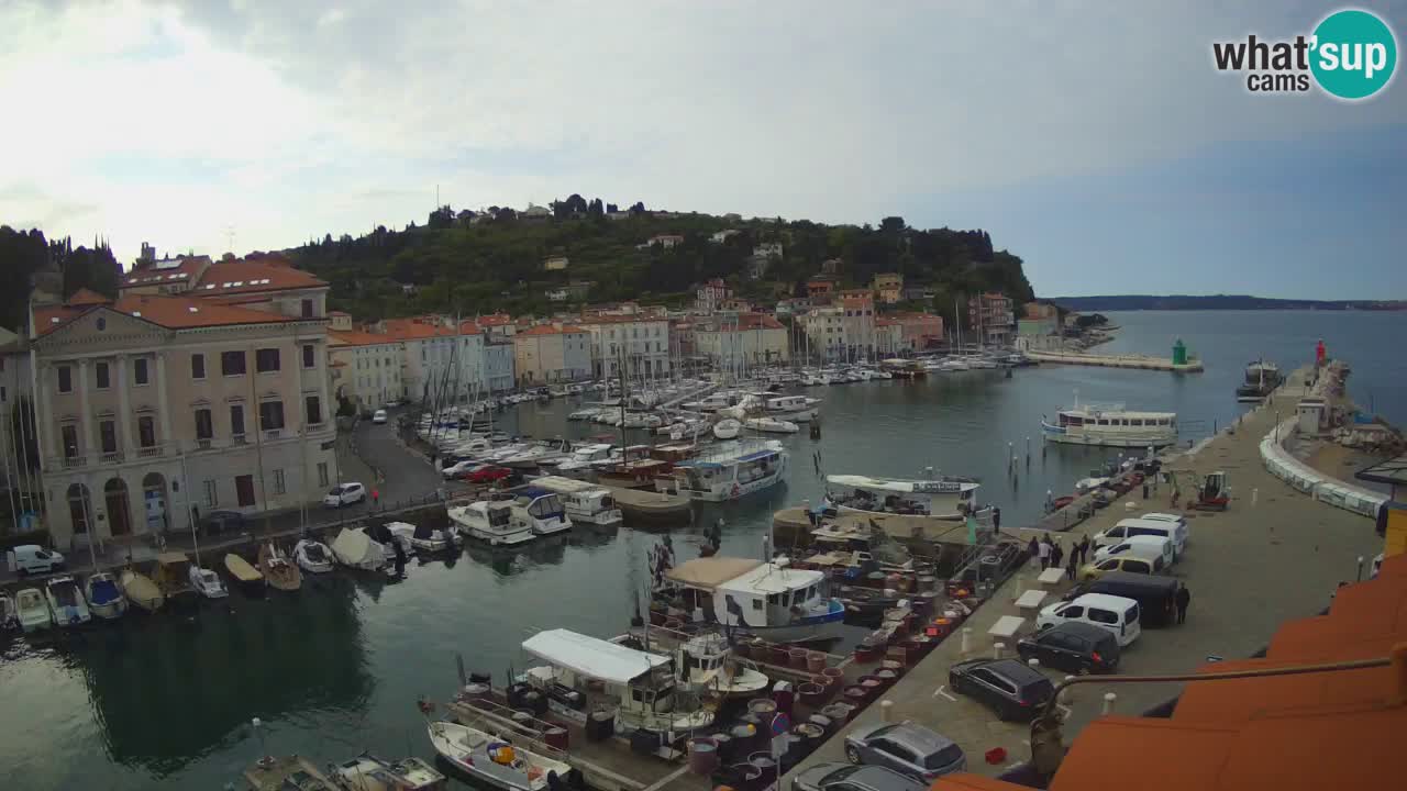 Cámara web en vivo desde Piran “Mandrač” – Increíble vista en vivo desde Villa Piranesi