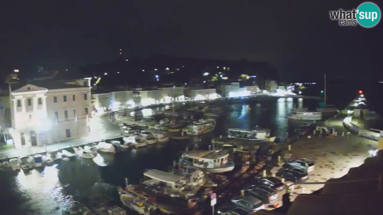 Live webcam from Piran “Mandrač” – Amazing live view from Villa Piranesi