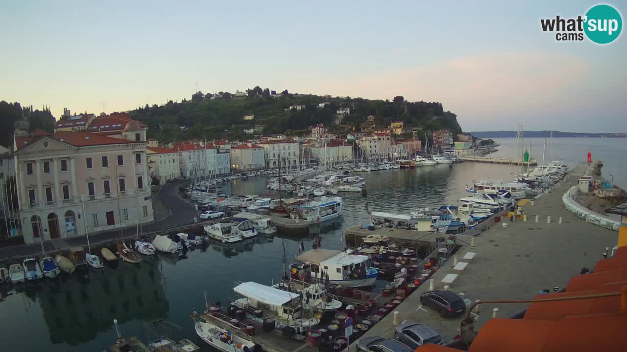 Live webcam from Piran “Mandrač” – Amazing live view from Villa Piranesi