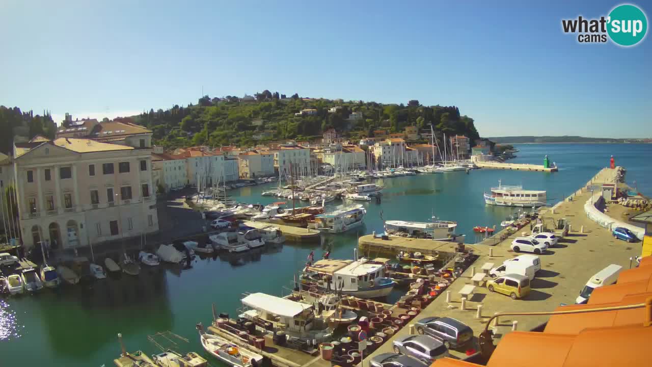Cámara web en vivo desde Piran “Mandrač” – Increíble vista en vivo desde Villa Piranesi