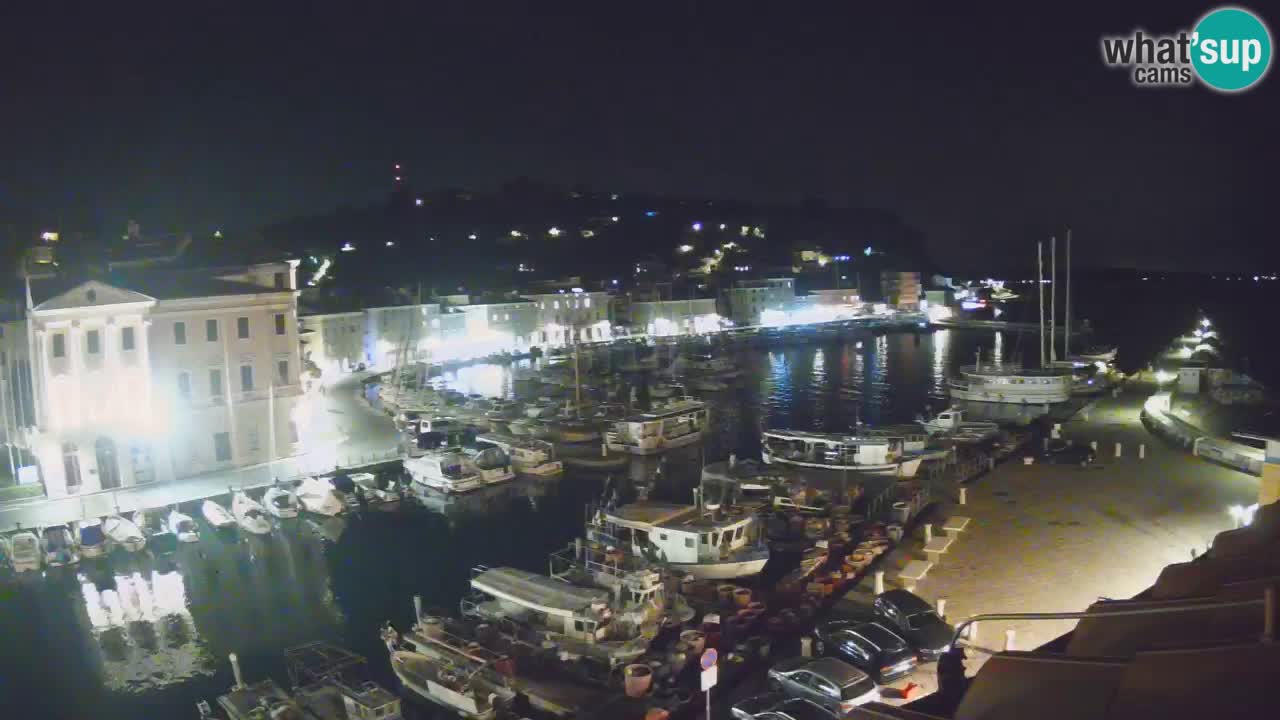 Cámara web en vivo desde Piran “Mandrač” – Increíble vista en vivo desde Villa Piranesi