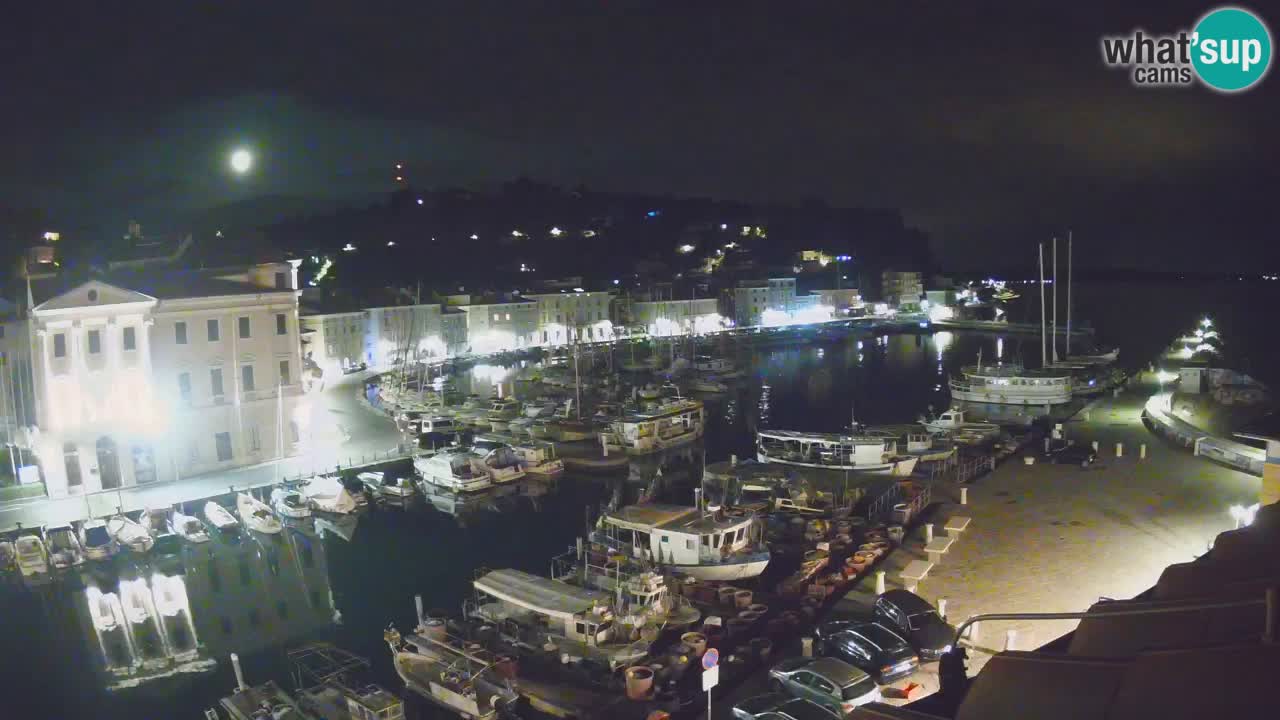 Cámara web en vivo desde Piran “Mandrač” – Increíble vista en vivo desde Villa Piranesi