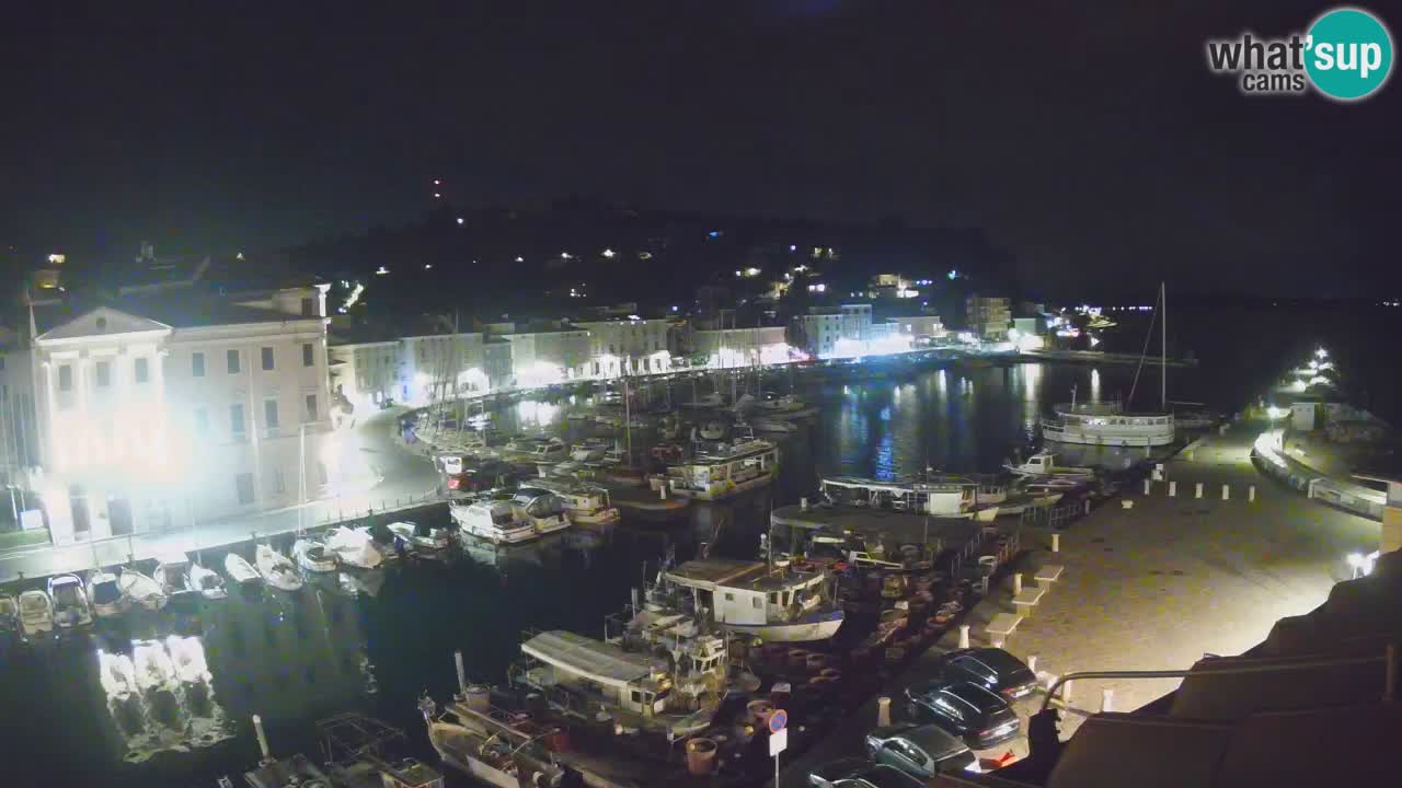 Cámara web en vivo desde Piran “Mandrač” – Increíble vista en vivo desde Villa Piranesi