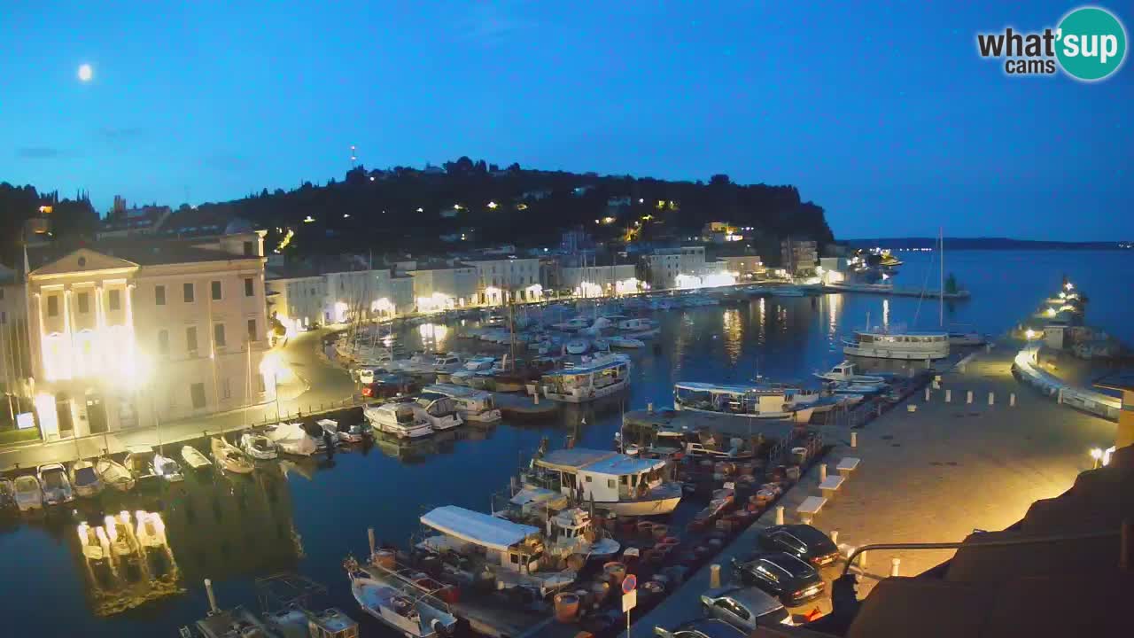 Cámara web en vivo desde Piran “Mandrač” – Increíble vista en vivo desde Villa Piranesi