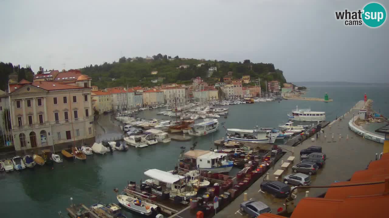 Cámara web en vivo desde Piran “Mandrač” – Increíble vista en vivo desde Villa Piranesi