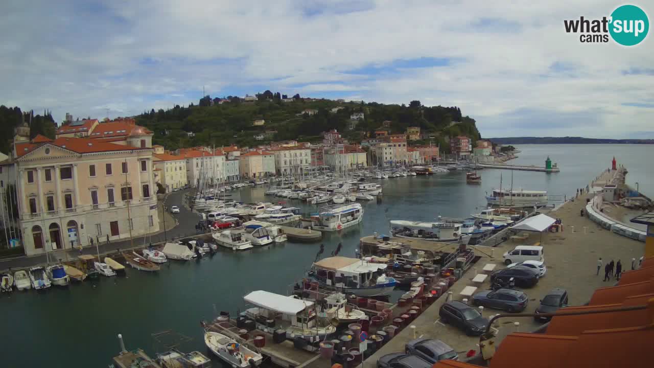 Cámara web en vivo desde Piran “Mandrač” – Increíble vista en vivo desde Villa Piranesi