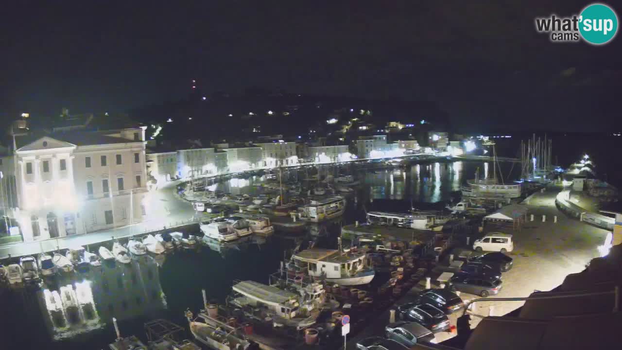 Live webcam from Piran “Mandrač” – Amazing live view from Villa Piranesi