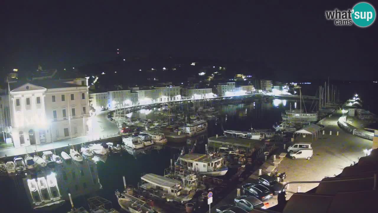 Live-Webcam aus Piran “Mandrač” – Erstaunliche Live-Ansicht von Villa Piranesi