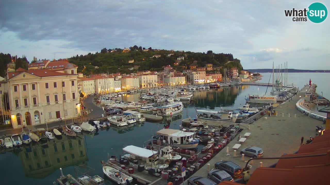 Cámara web en vivo desde Piran “Mandrač” – Increíble vista en vivo desde Villa Piranesi