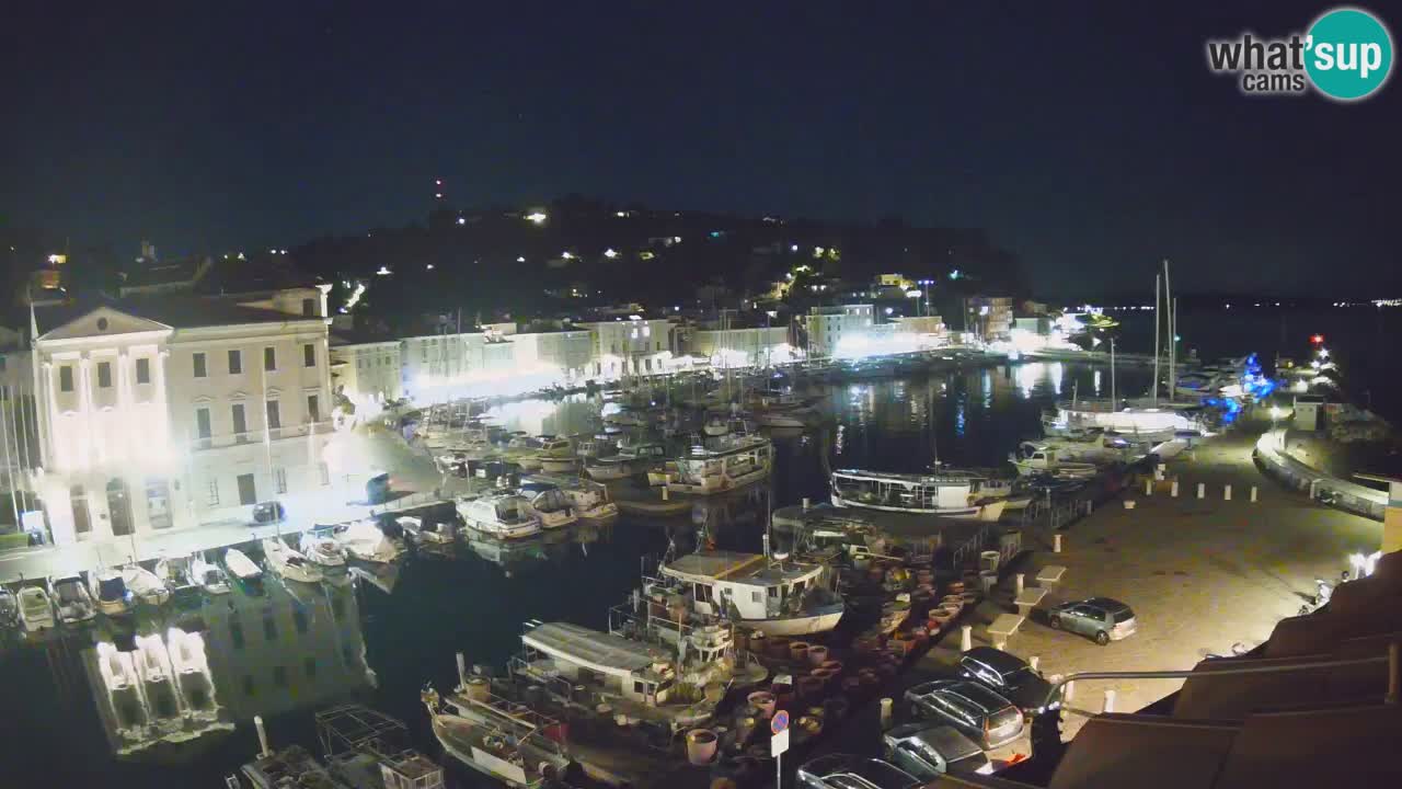 Live-Webcam aus Piran “Mandrač” – Erstaunliche Live-Ansicht von Villa Piranesi