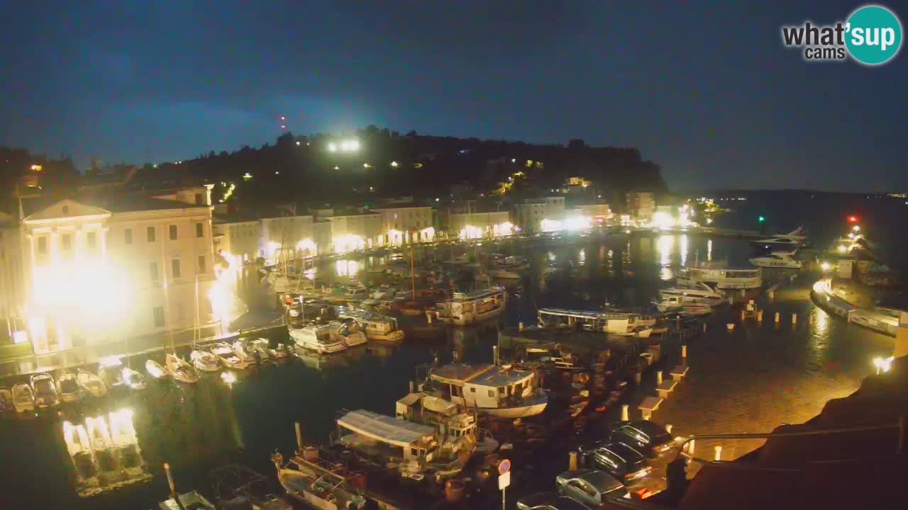 Live webcam from Piran “Mandrač” – Amazing live view from Villa Piranesi