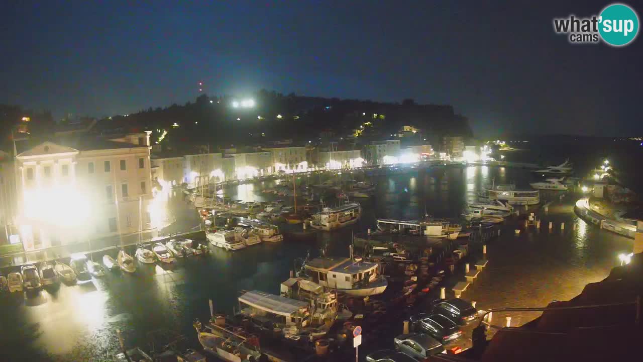 Live webcam from Piran “Mandrač” – Amazing live view from Villa Piranesi