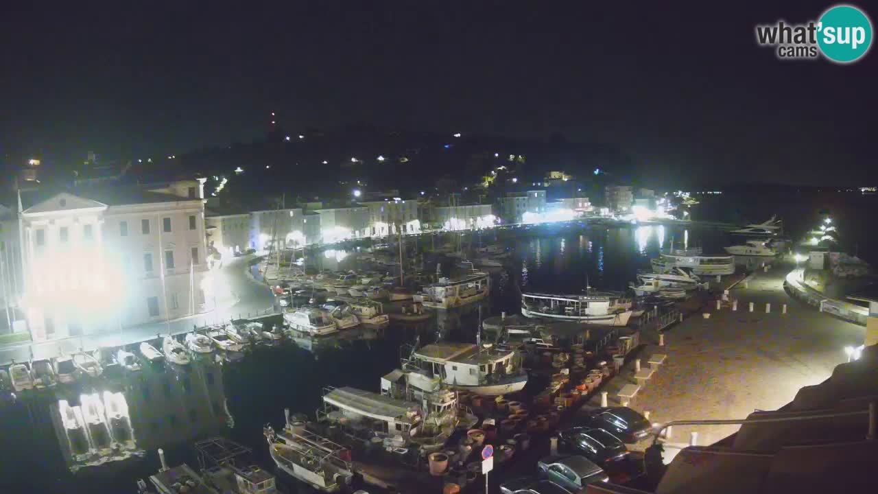 Live webcam from Piran “Mandrač” – Amazing live view from Villa Piranesi
