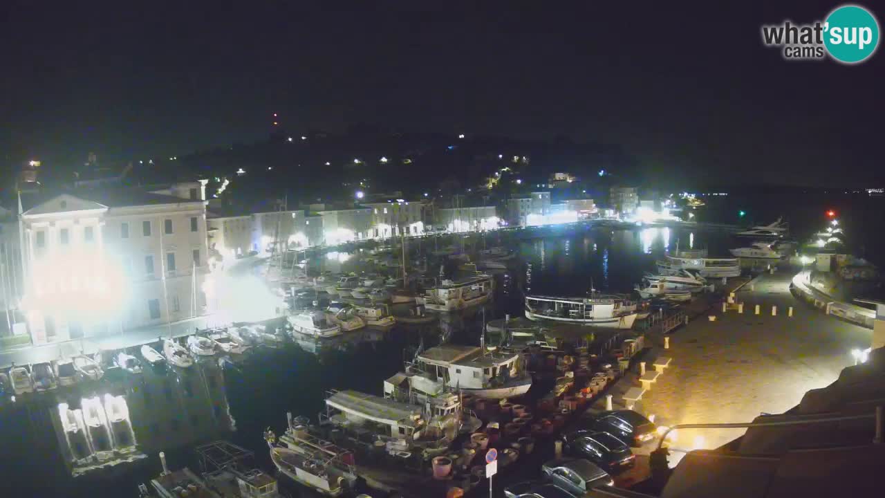 Cámara web en vivo desde Piran “Mandrač” – Increíble vista en vivo desde Villa Piranesi