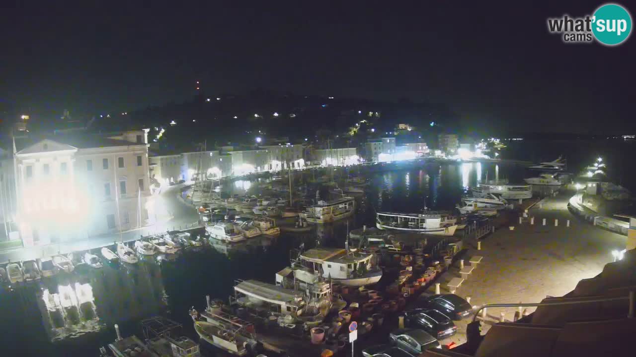 Live webcam from Piran “Mandrač” – Amazing live view from Villa Piranesi