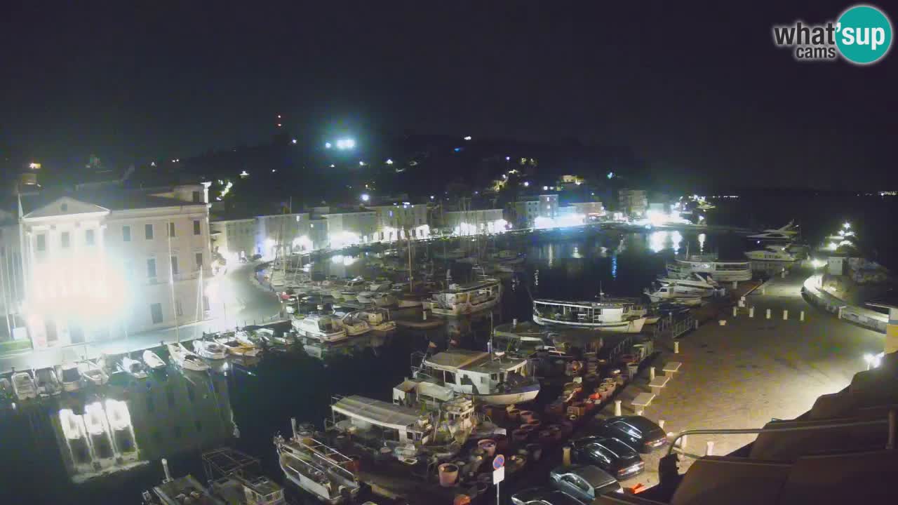 Live webcam from Piran “Mandrač” – Amazing live view from Villa Piranesi