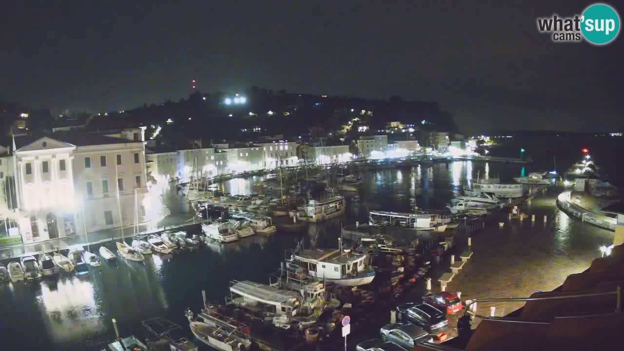 Live-Webcam aus Piran “Mandrač” – Erstaunliche Live-Ansicht von Villa Piranesi