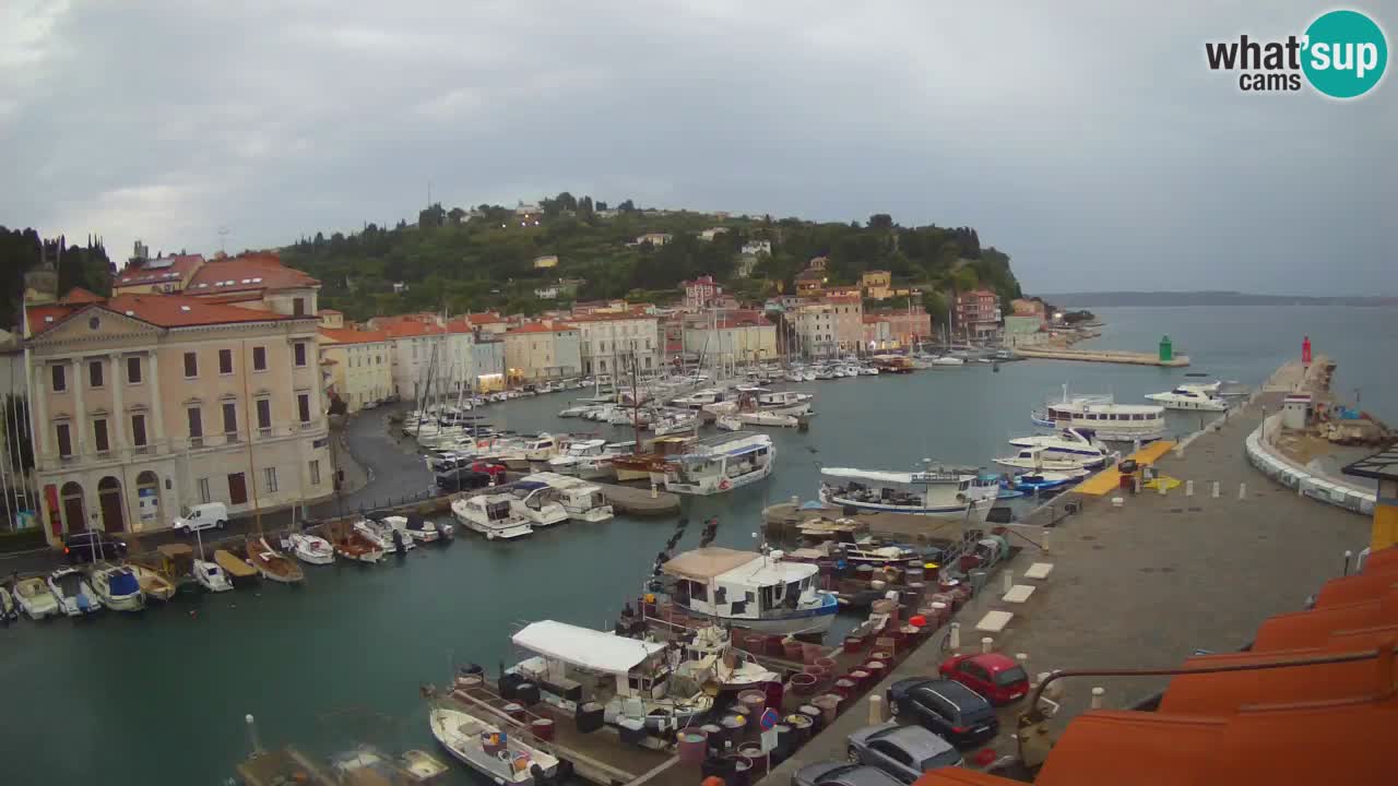 Cámara web en vivo desde Piran “Mandrač” – Increíble vista en vivo desde Villa Piranesi