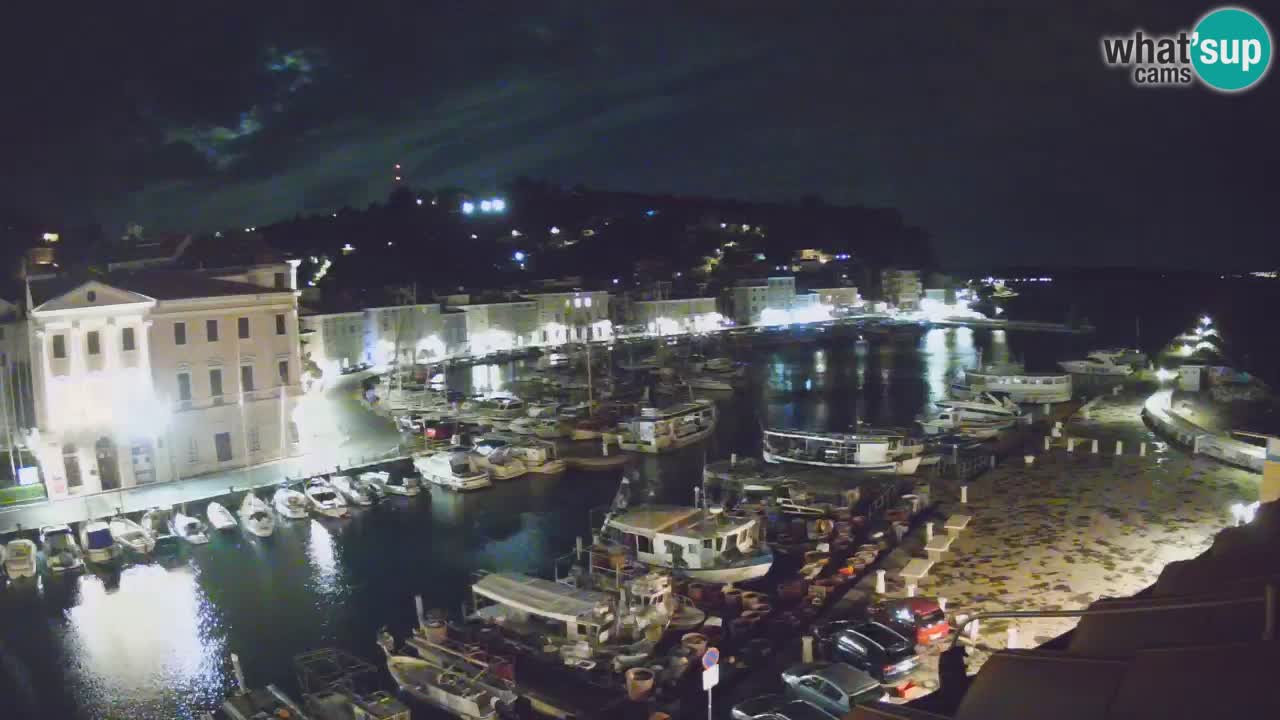 Live webcam da Pirano “Mandrač” – Splendida vista live da Villa Piranesi