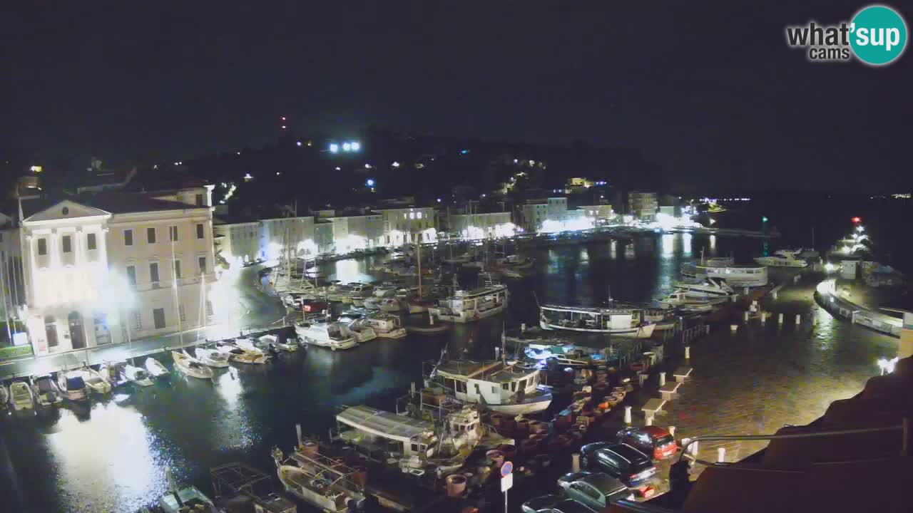 Live-Webcam aus Piran “Mandrač” – Erstaunliche Live-Ansicht von Villa Piranesi