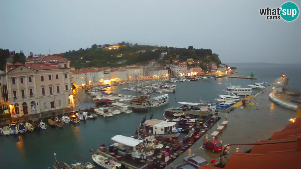 Cámara web en vivo desde Piran “Mandrač” – Increíble vista en vivo desde Villa Piranesi
